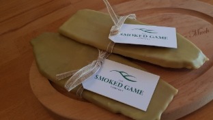 Venison packaged in beeswax